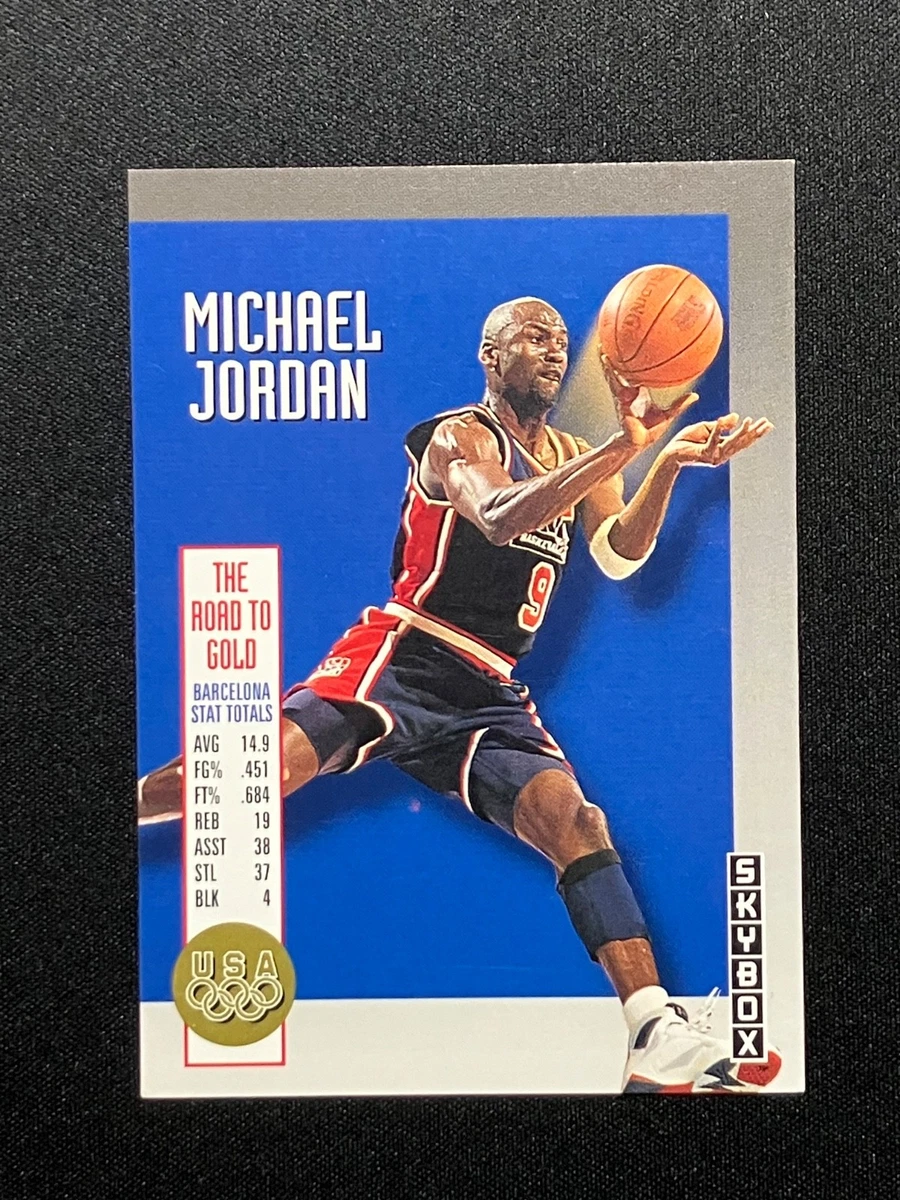 Michael Jordan Basketball 1992-93 Season Sports Trading Card