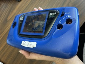 blue AUTHENTIC ORIGINAL sega game gear replacement shell- FAST SHIPPING