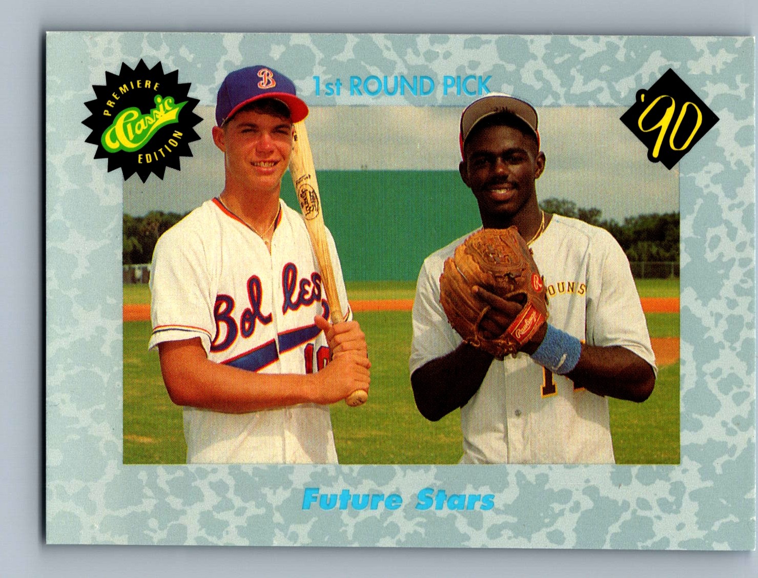 1990 Classic Draft Picks #NNO Chipper Jones / Rondell White
