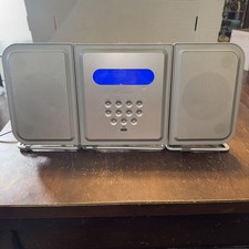 Vintage 2004 Memorex CD Player AM FM Radio MX 7300 Tested Works W/ Speakers