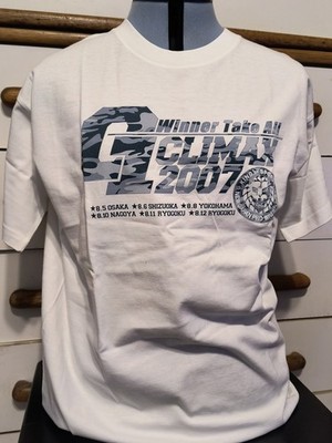 Vintage New Japan Pro Wrestling G1 Climax 2007 t shirt XL NJPW