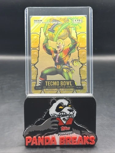 2026 Bo Jackson Battle Arena Tecmo Boom Gold Coinflip Glow SSP Power 170