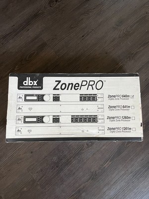 dbx Professional ZonePRO640 6x4 Digital Pro Audio Zone Processor DSP & Control