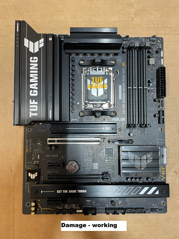 ASUS TUF GAMING B650E-PLUS WIFI, AMD B650, AM5, DDR5, PCIe 5.0, 3x, M.2
