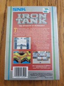 Iron Tank: Invasion of Normandy (Nintendo NES, 1988, SNK) - Factory Sealed
