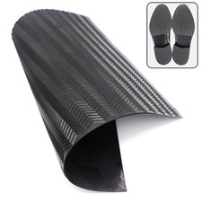 Resistant Sole Sheet Heel Repair Pad V-Shaped Rubber Sole Pad Black Shoes Bot...