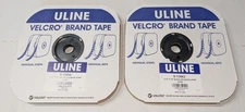 VELCRO BRAND HOOK & LOOP TAPE, 1/2-INCH-WIDE X 75 FT, (2) ROLLS BLACK