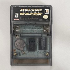 Star Wars Episode 1 Racer Nintendo Gameboy Color - No Battery Cover