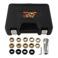 16-piece Axle Spindle Thread Chaser Set Thread Rethreading Restorer Tool Metric