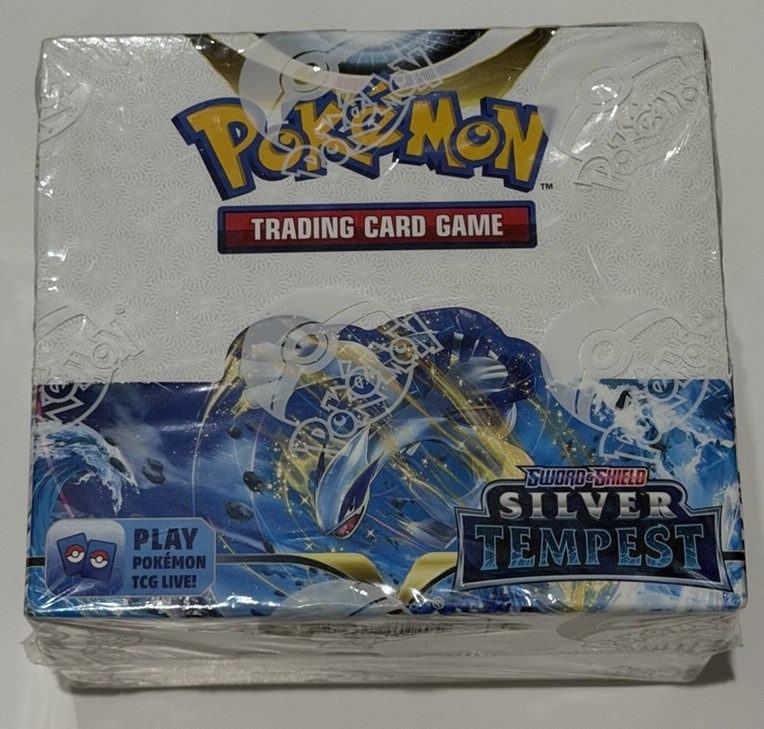 Pokemon TCG Sword & Shield Silver Tempest Booster Box 36 Packs NEW SEALED (READ)