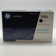 New HP 148x W1480X Black Toner Cartridge MFG Date - 03/2025