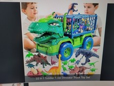 Dinosaur Truck Toy Ages 3 To 7 Triceratops FREE SHIP LOWER 48 STATES