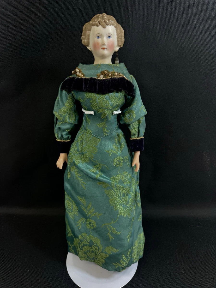 Poupée Ancienne Parian Doll China Head Bisque Mignonnette Maison De Poupée House