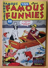 Famous Funnies #155 F/VF(7.0) Buck Rogers Story! Eastern Color 6/47