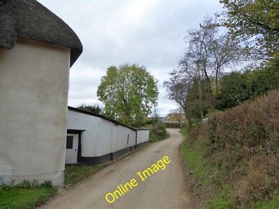 Photo 6x4 Wall with Victorian wallbox in Nymet Rowland The main road thro c2014