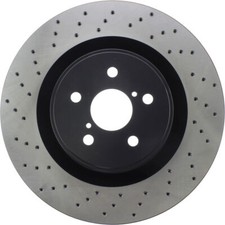 Disc Brake Rotor-Premium OE Style Cross-Drilled Centric fits 08-14 Lexus IS F