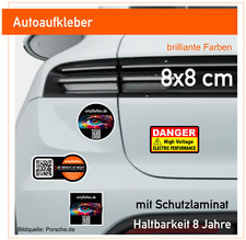 Naklejka samochodowa 8x8 cm Naklejka - Trwałość 8 lat Giveaways