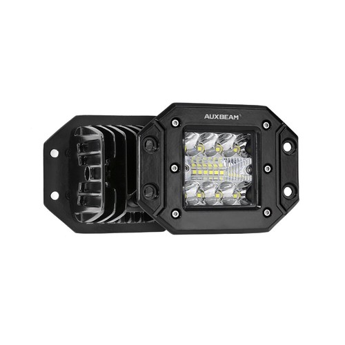 Flush Mount LED Pods 2x 5'' 84W Driving Work Light Bar for Truck UTV ATV SUV Car - Picture 12 of 12
