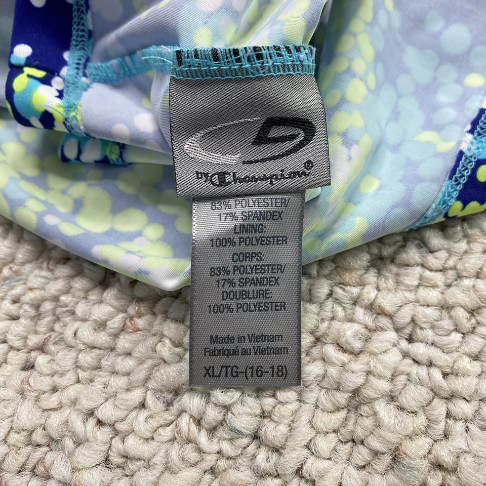 C9 by Champion Womens Active Tank sz XL Multicolor Racerback Lightweight Stretch - Image 3 of 4