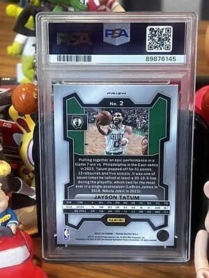 2023-24 Panini Prizm - Jayson Tatum #2 Silver Prizm for sale