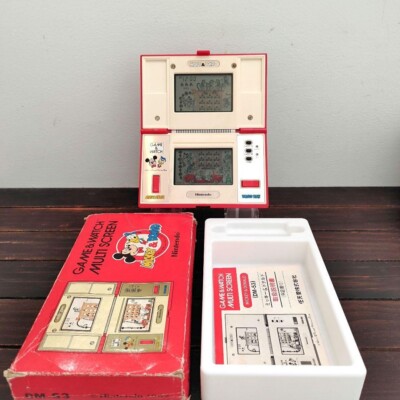 NINTENDO GAME AND & WATCH Mickey & Donald Multi Screen 1983