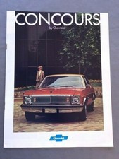 1977 Chevrolet Chevy Concours Nova Original Car Sales Brochure Catalog
