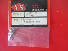NEW YS ENGINE FUEL NIPPLE 45,60  AND WASHERS