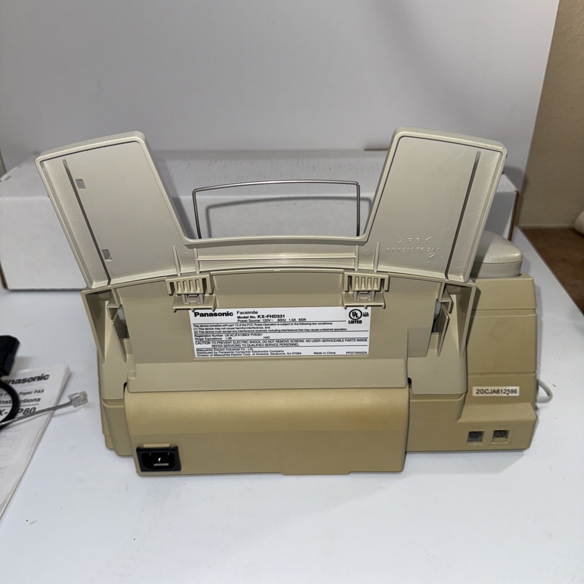 Panasonic KX-FHD331 Compact Plain Paper Facsimile/Fax & Copier
