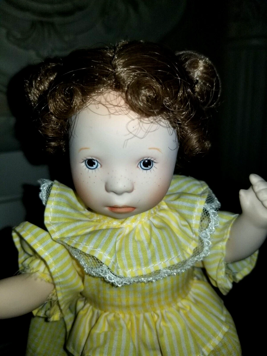 "Sonja/Freitag" von Sylvia Natterer, Franklin Mint Heirloom Doll, Zertifikat !