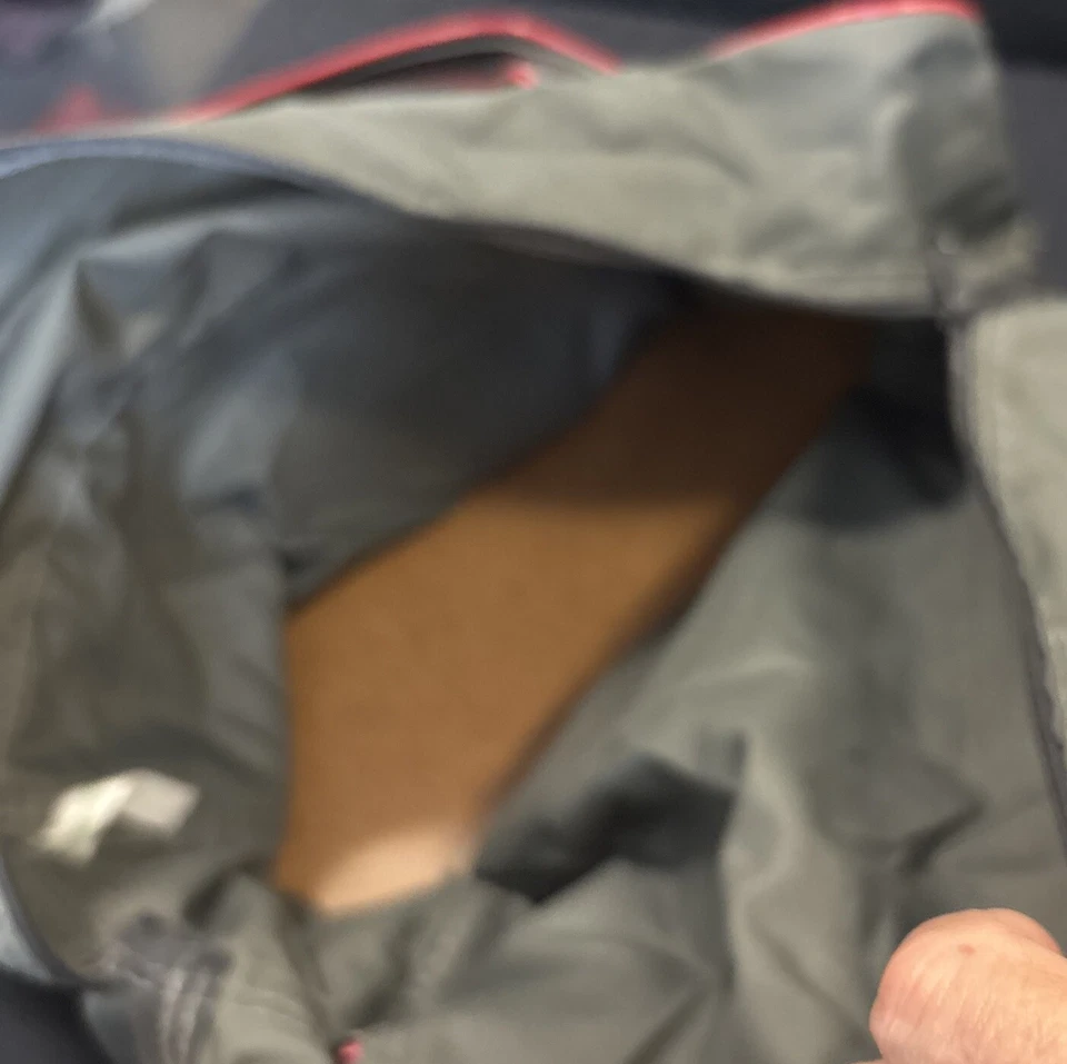 Bolso de Mano Vintage Años 80 Bearse EE. UU. Oliva Intrav Concorde Viaje Aviación Foto 3 de 4