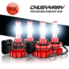 For Toyota Prius 2010-2014 High Low Beam 6000K LED Headlight Kit H11+9005 Bulbs