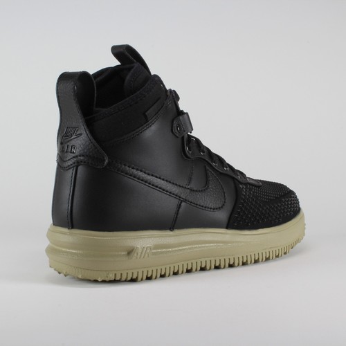 Nike Lunar Force 1 Duckboot Black Neutral Olive DZ5320-001 Men's Size 10 Shoes - Picture 10 of 12