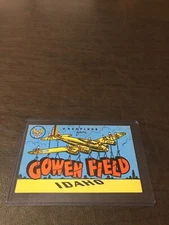 MILITARY UNPOSTED POSTCARD -GREETINGS FROM COWEN FIELD - IDAHO