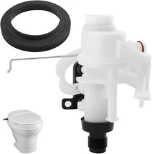 Toilet Water Valve Kit,RV Toilet Parts Compatible with Thetford Aqua-Magic 31705