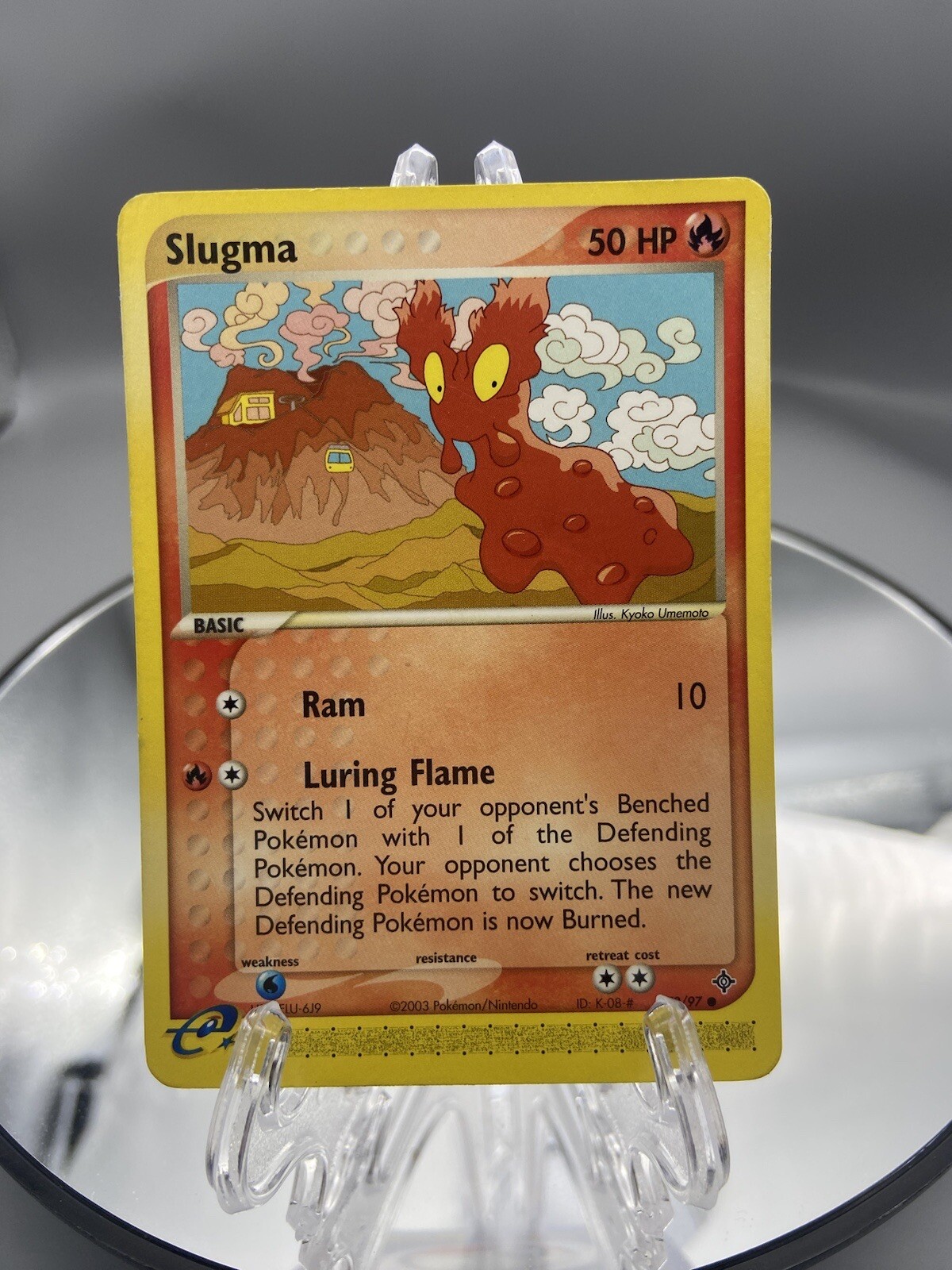 Pokemon TCG Slugma EX Dragon 72/97 E- Series 72/97 Regular Common Card NM
