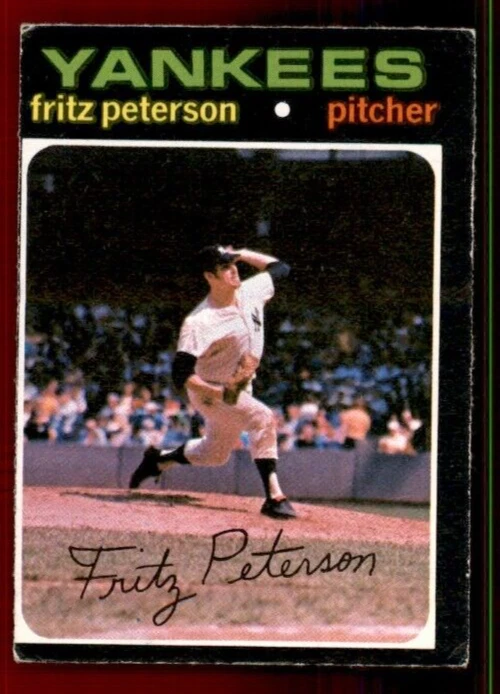 1971 O-Pee-Chee #460 Fritz Peterson GVG