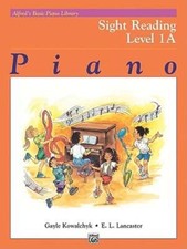 Alfred's Basic Piano Library Sight Reading, Bk 1a by Gayle Kowalchyk: Used