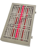 GERMAN DENTAL SURGICAL AUTOCLAVE STERILIZATION CASSETTES  FOR 20 INSTRUMENTS