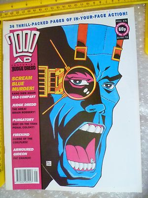 Comic- 2000 AD Featuring Judge Dredd Prog 836, 22 May 1993