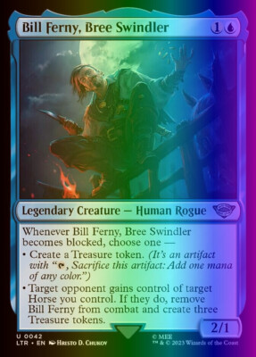 Bill Ferny, Bree Swindler (42/511) LTR NM FOIL