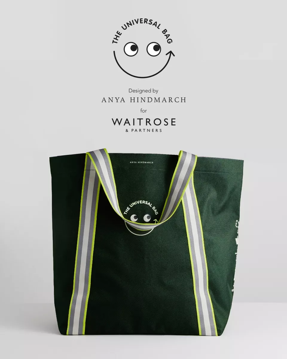 Original Brand Anya Hindmarch The Universal Tote Green Bag