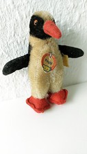 STEIFF Pinguin 4310 „PEGGY“ K,F,S (1952-1956) MOHAIR 10cm RARITÄT antik