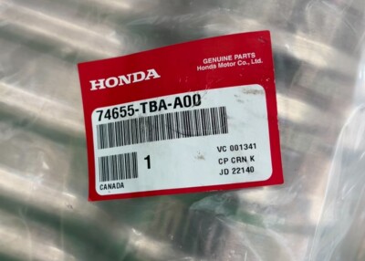 Honda 74655-TBA-A00 Right Muffler Baffle New, Genuine 16-20 Civic