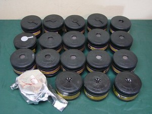 3M RBE-57 NIOSH PAPR CRBN Cap 1 Filter Cartridges LOT Of 19 40mm Military NATO