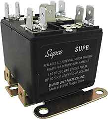 SUPR Universal Motor Start Relay 30 Amp 110-270VAC by Sealed Unit Parts Co