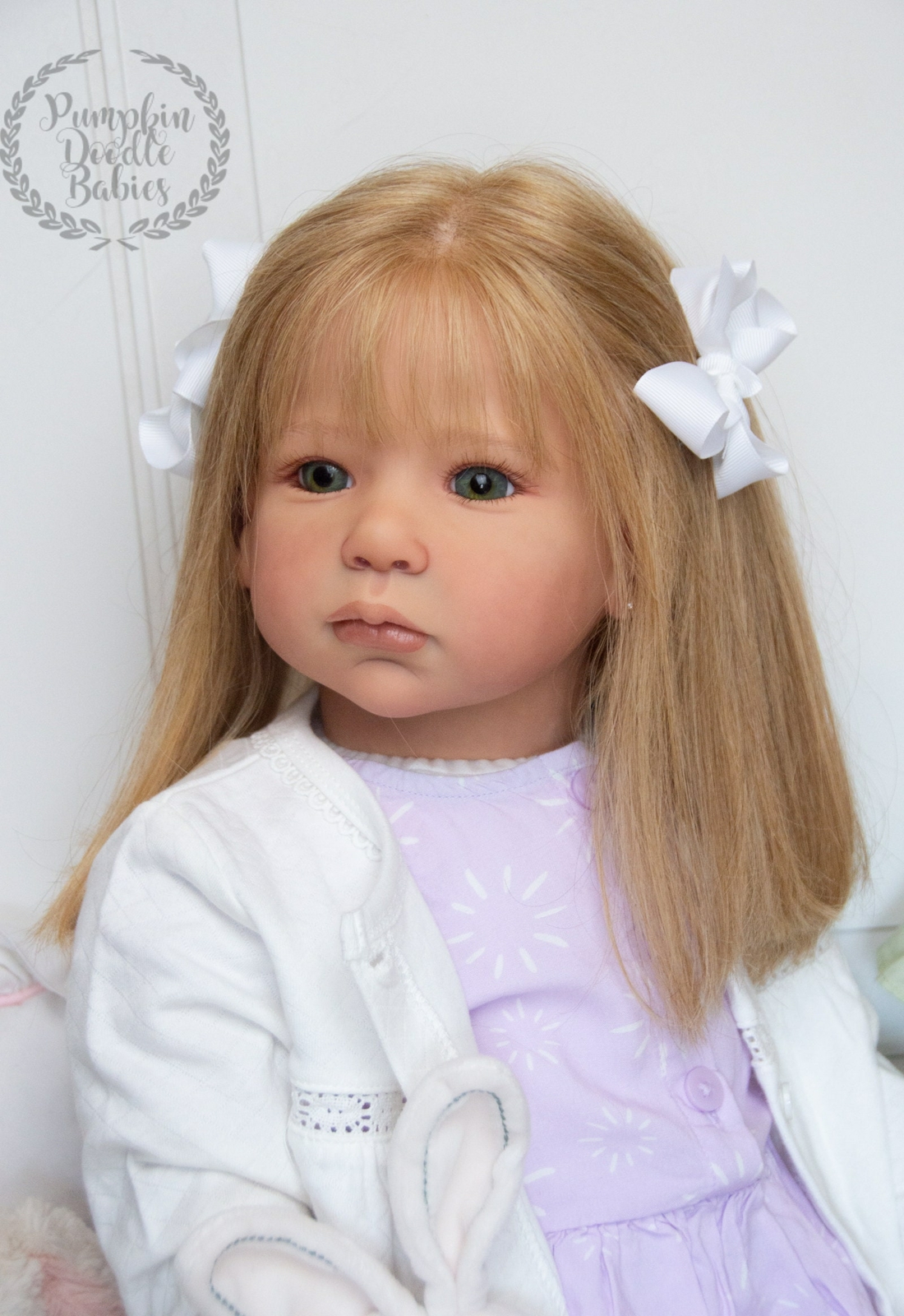 CUSTOM ORDER Reborn Toddler Doll Baby Girl Lily Lilly by Conny Burke 28" Human eBay