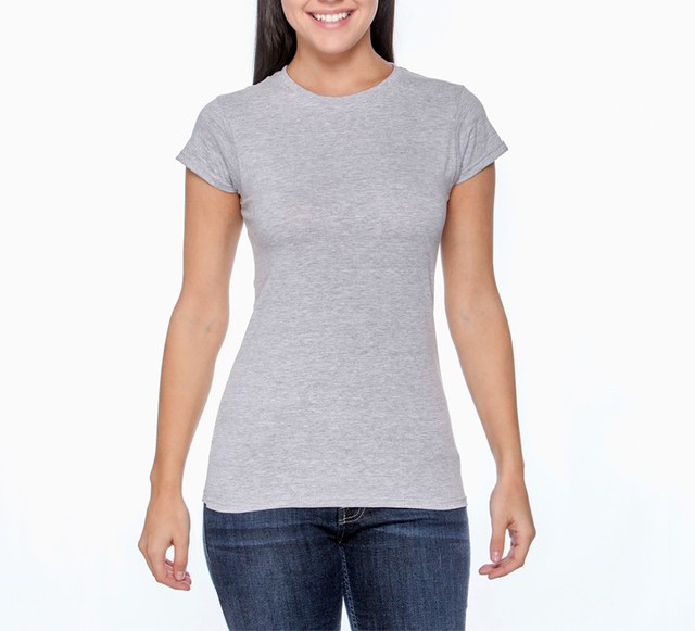 Hot Gray Tshirt Womens Slim Fit Grey Tshirt eBay