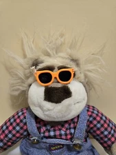 Vintage Tyco Real Talking Bubba Bear 1997 Plush 18" Fully Dressed | Working