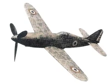 Arsenal VG-39 Rubber Power 22" Wing RC Model Airplane Printed Plans & Templates