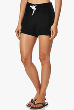 Kanu Surf Women's Breeze Solid Stretch Boardshort Black Size 14 1543